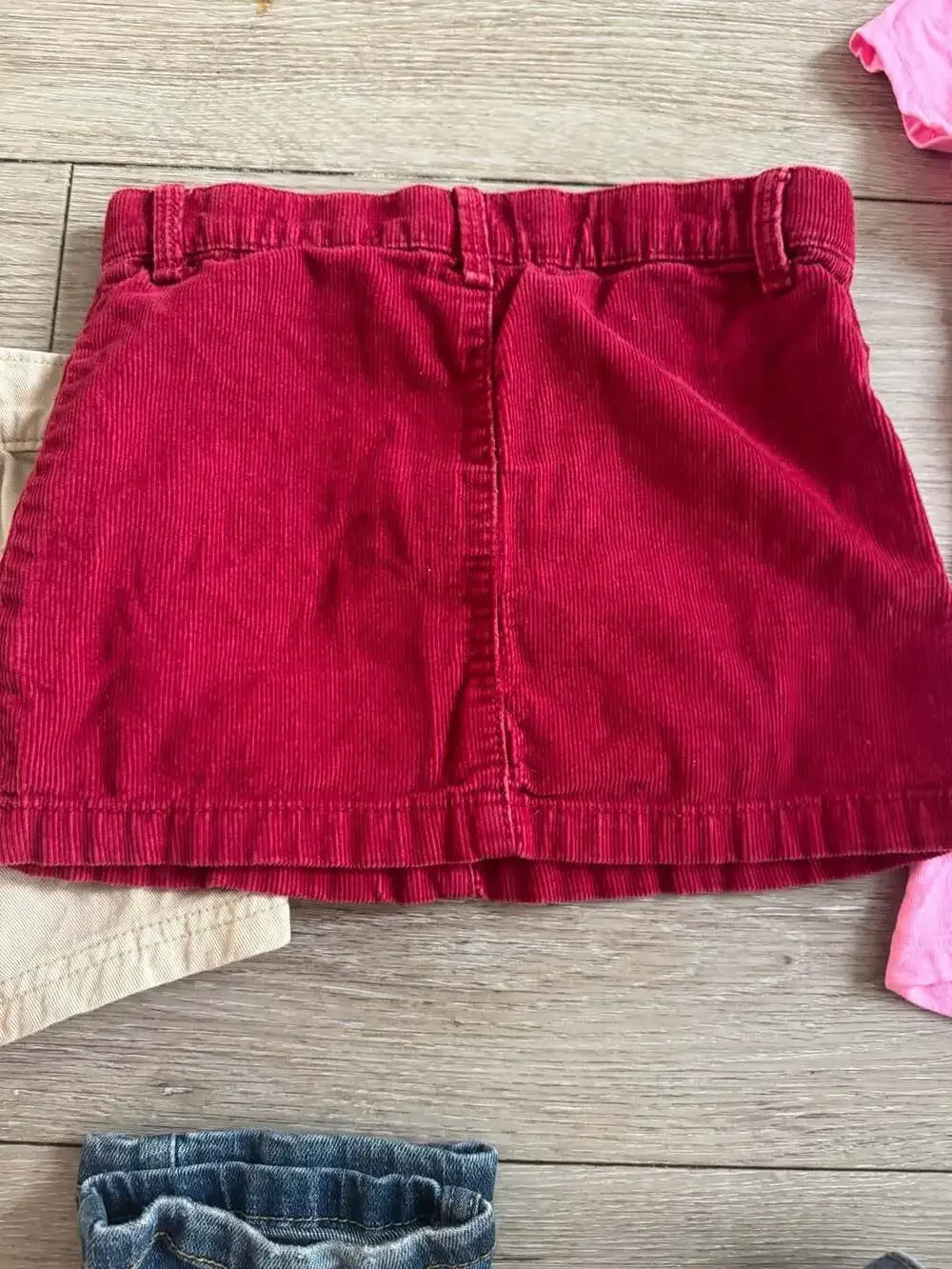 5T bundle lot 4 pieces girls skirt, shorts and tshirt